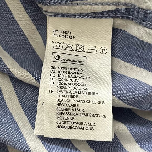 L.O.G.G. by H&M Strlped Button-Down Shirt - Size UNKNOWN - Picture 7 of 8